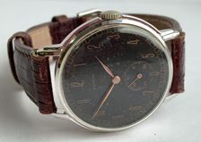 Zenith 1942/43 Vintage  37 mm oversize - Black dial